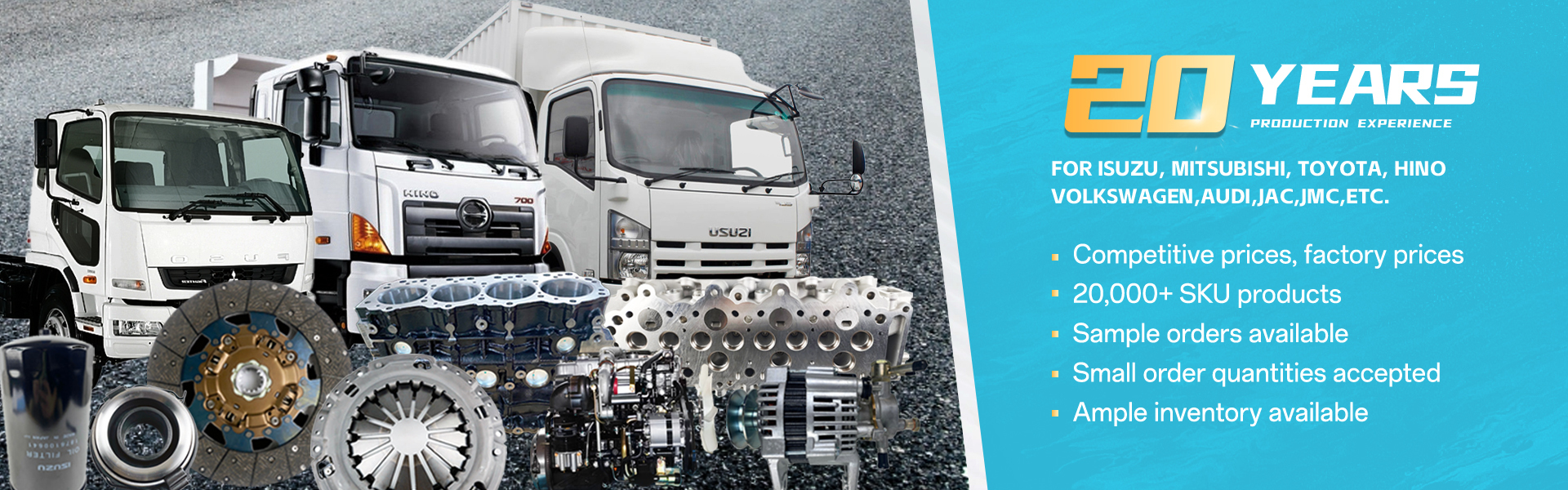 Kalite Isuzu Otomobil Parçaları Fabrika